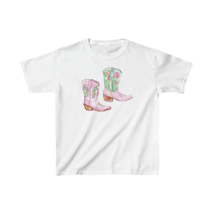 Dame T-shirt med dekoreret hjerte-motiv Skovae