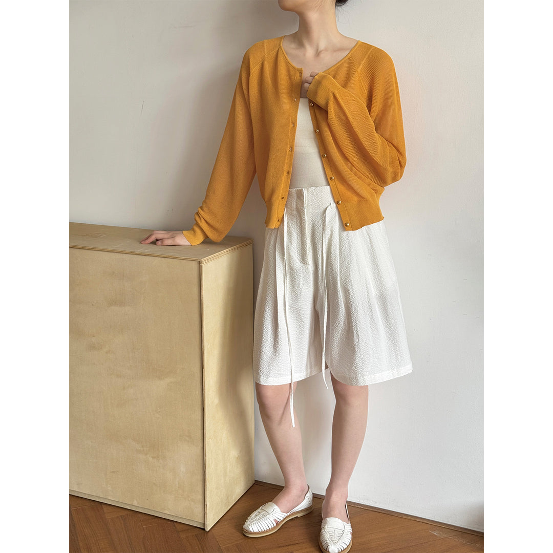 Damer afslappet cardigan med raffineret knapdesign og blødt materiale Stilla