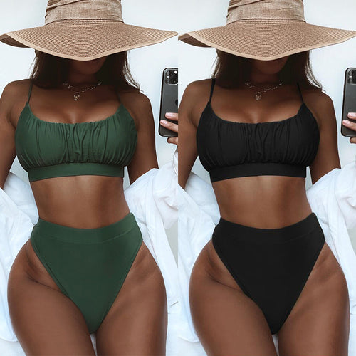 Damer Højskåret Bikini Skovae