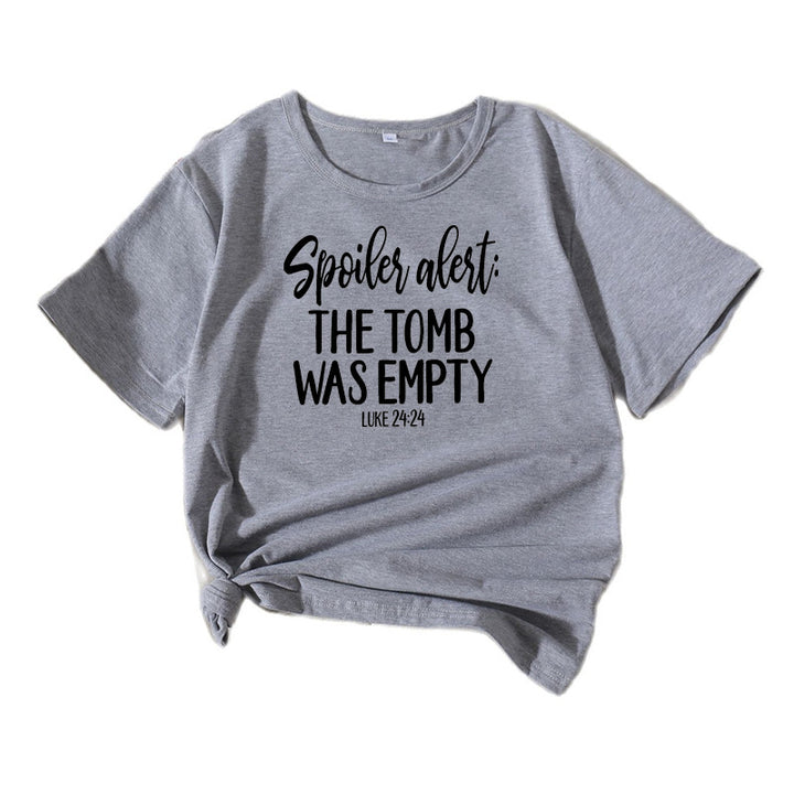 Dame Grafisk Korte Ærmer T-Shirt Stilla