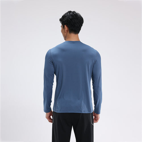 Herrer Sporty Langærmet T-shirt med åndbare indsatser og fugtregulerende materiale Stilla