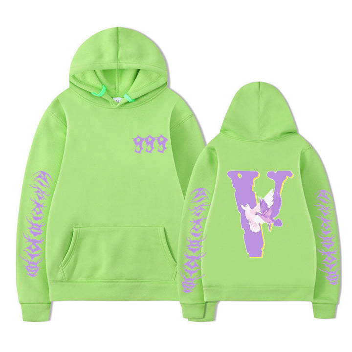 Kvinders hoodie sweatshirt med unikt design Skovae