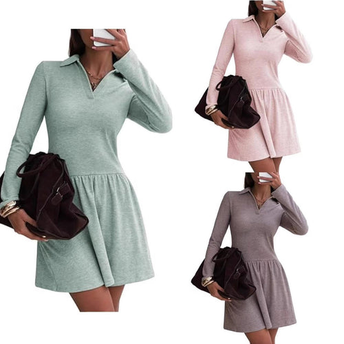 Damer Sporty Polo Kjole Stilla