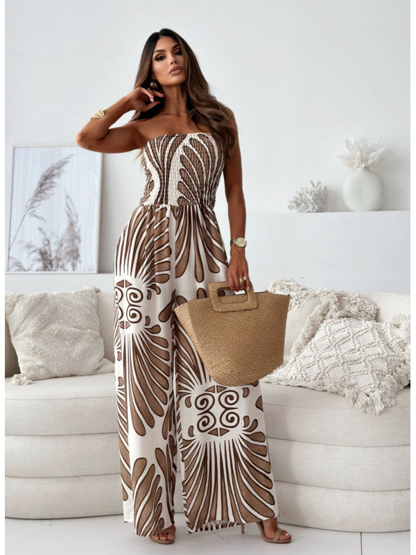 Dame strapless bredbens Overall Stilla