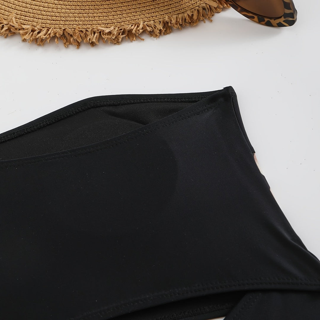 Dame Elegant Bikini-sæt med dyremønster Skovae