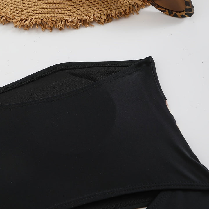 Dame Elegant Bikini-sæt med dyremønster Skovae