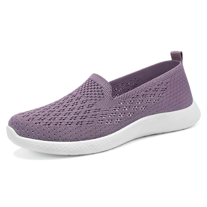 Dame Åndbar Slip-On Løbesko med fleksibelt Mesh-Overmateriale Stilla