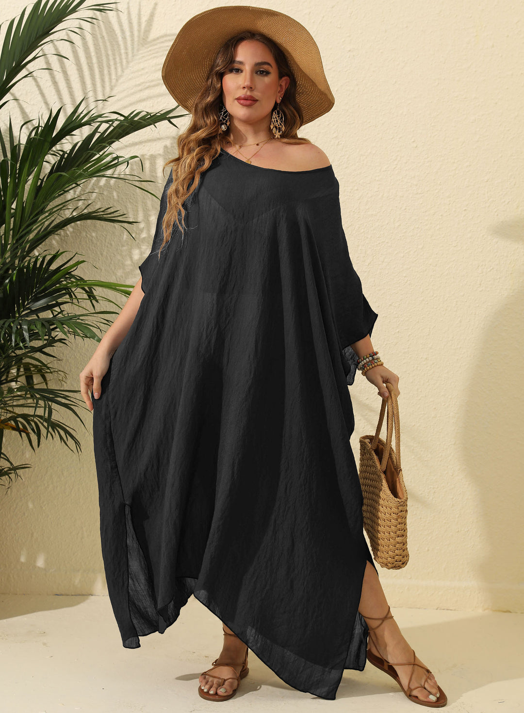 Dame Let Off-Shoulder Strandkjole Stilla