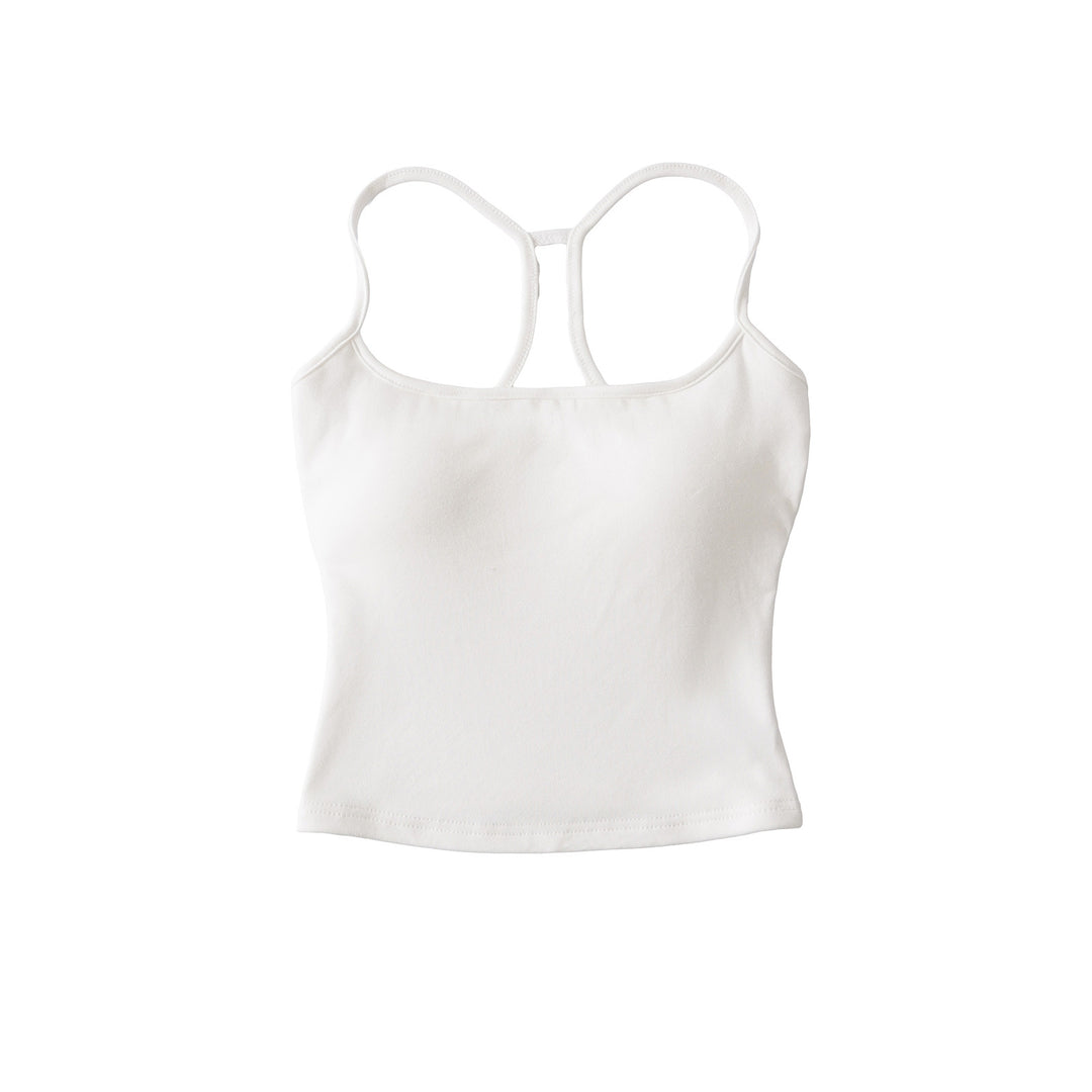 Dame Sporty Basic-top med racerback og elastisk pasform Stilla