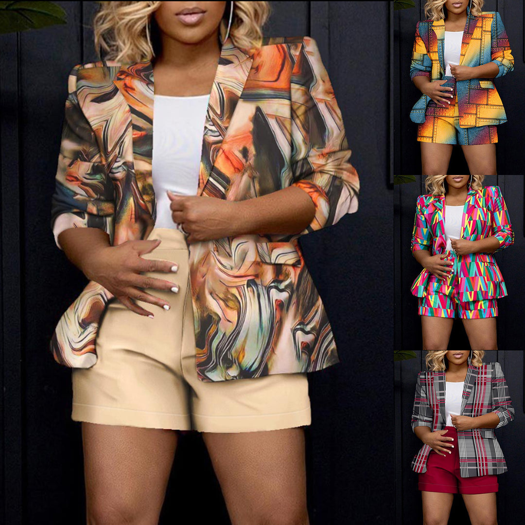 Dame Kunstnerisk Design Blazer Stilla