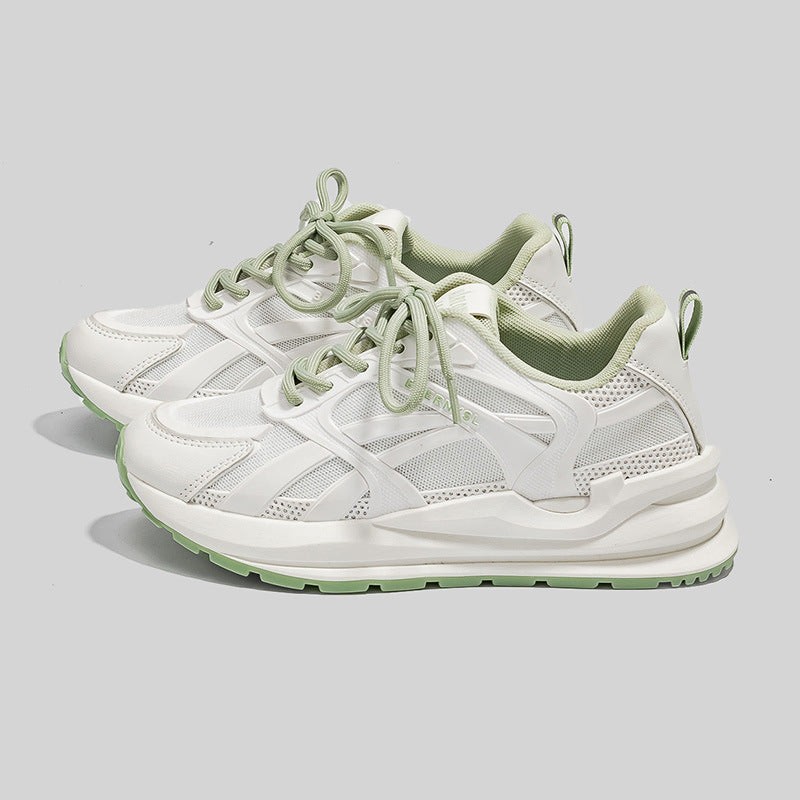 Damer Sporty Sneakers med åndbart mesh-overflade og dæmpende sål Stilla
