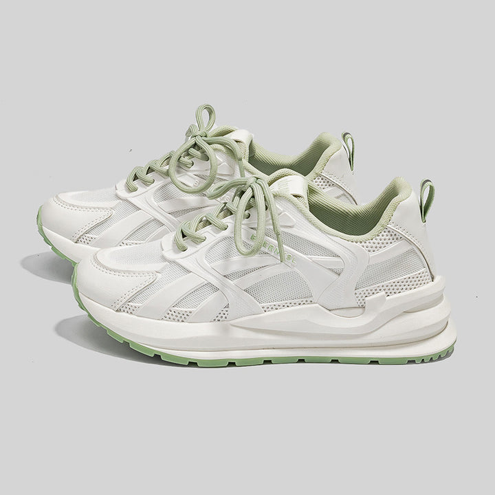 Damer Sporty Sneakers med åndbart mesh-overflade og dæmpende sål Stilla