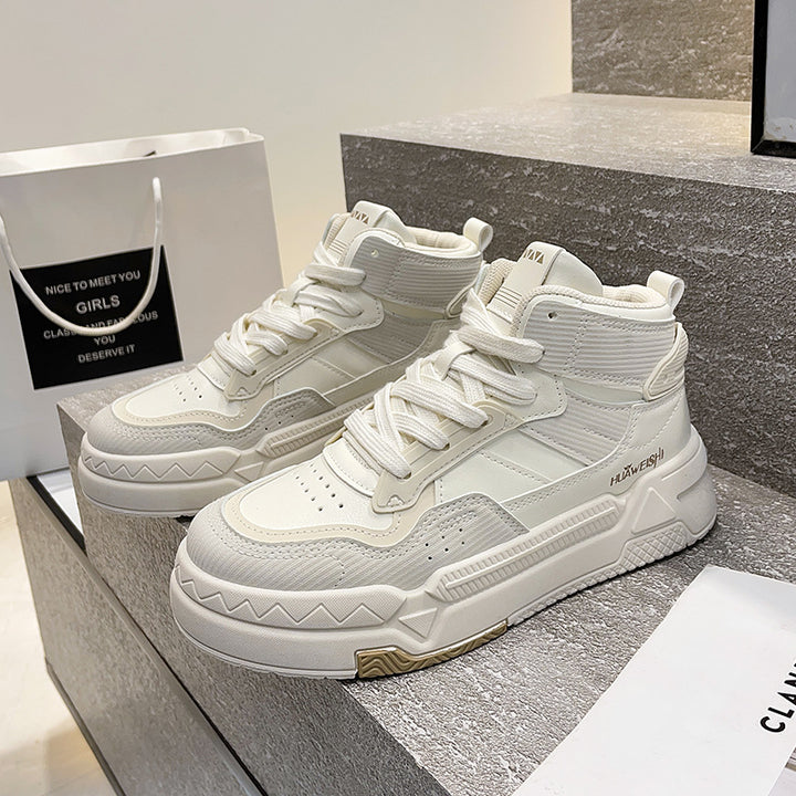 Damer Kvalitets Sneakers i sporty High-Top stil med åndbar overfladestruktur Stilla