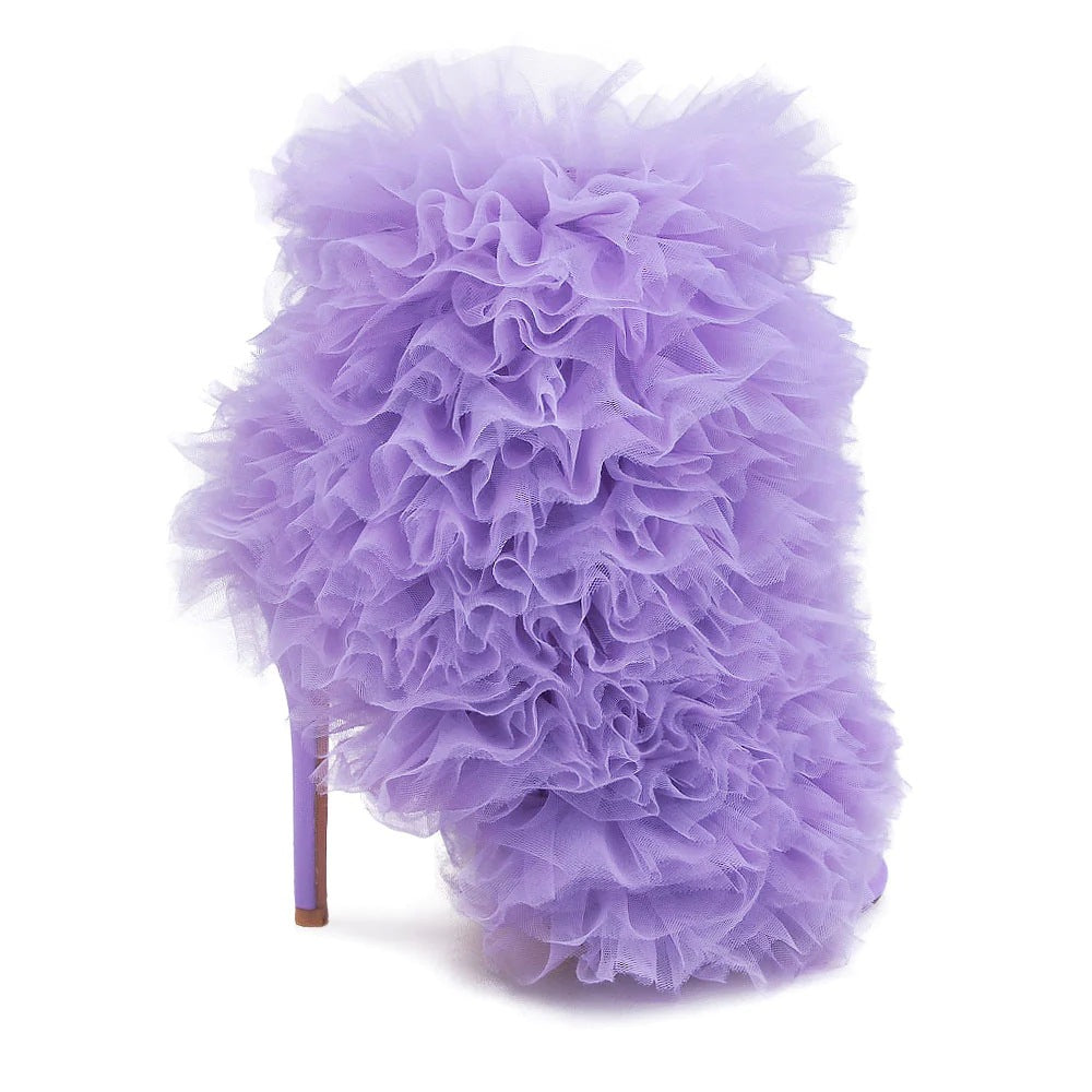 Femme Rüschenschaft Støvler Stilla