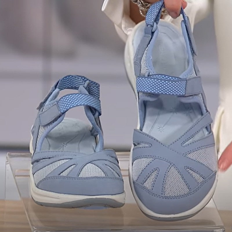 Dame Sportslige Komfort-sandaler med åndbart net-overflade Stilla