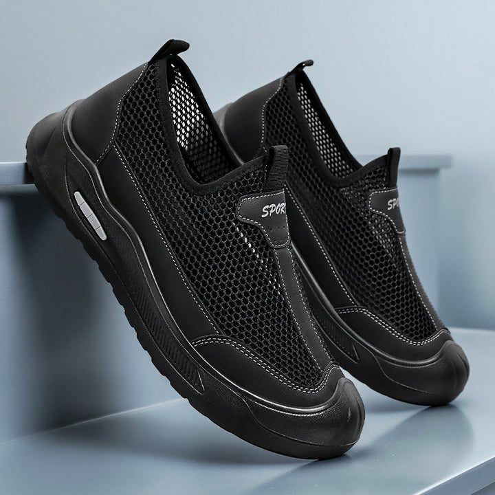 Femme Slip-On Mesh Vand Sko Stilla