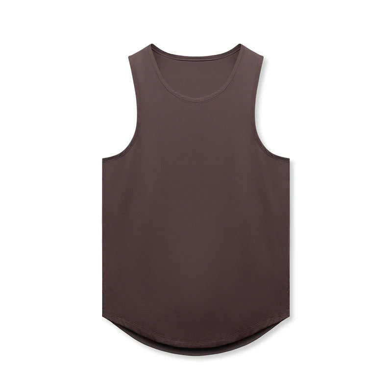 Herre Åndbart Muskelshirt med ergonomisk snit og fugtregulerende materiale Stilla