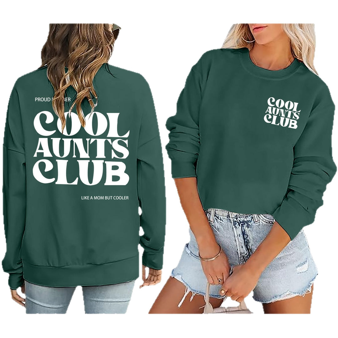 Kvindernes sweatshirts med cool klubmotiv Stilla