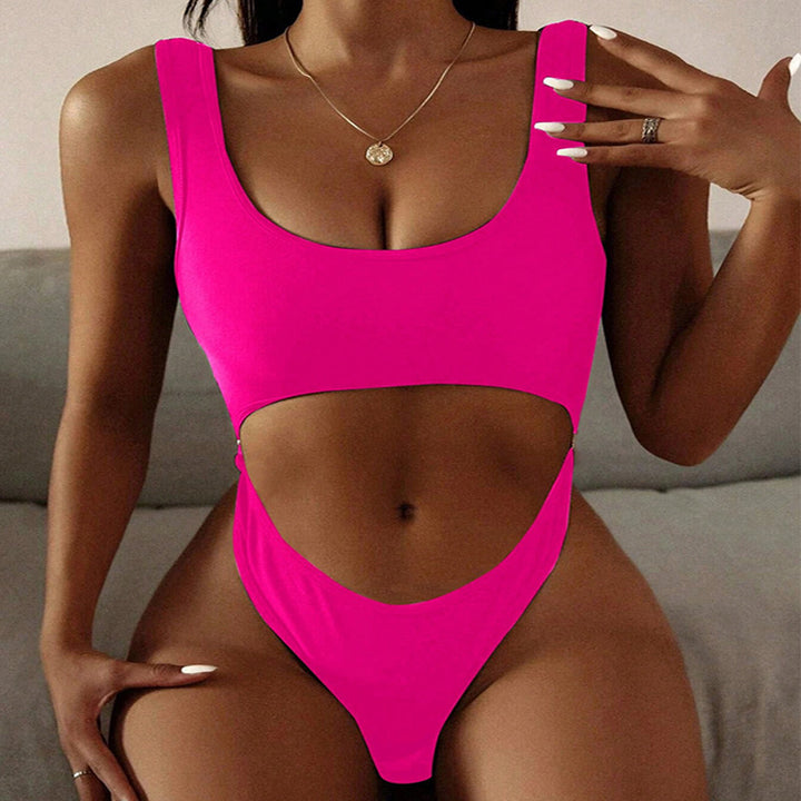 Dame Cut-Out Éntails Badedragt Skovae