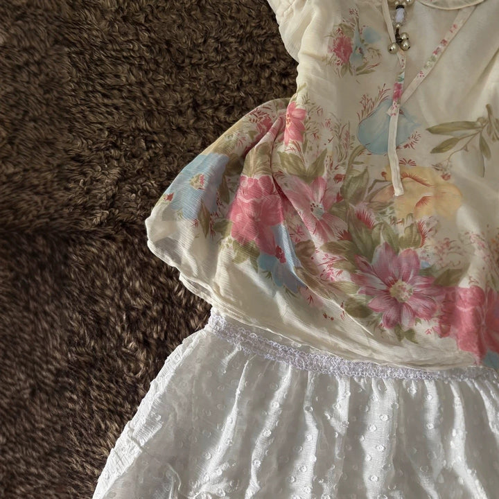 Damer Leges Blomster top Skovae