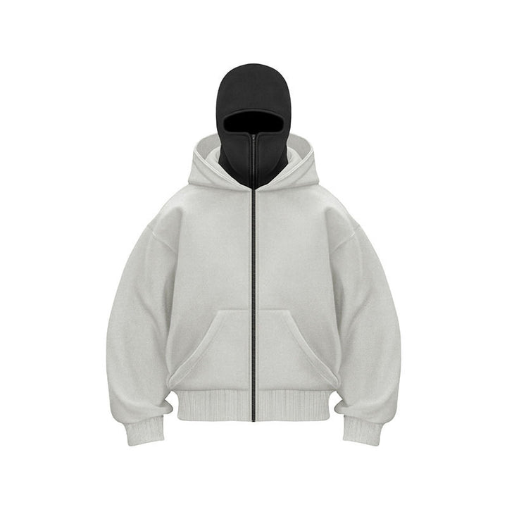 Kvinders hoodie med innovativt design og praktisk lynlås Skovae