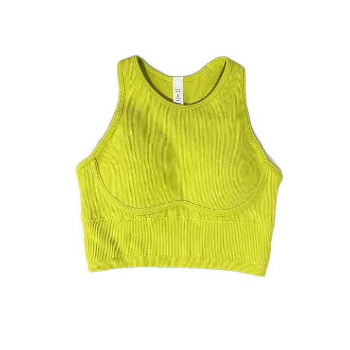 Dame Sports Bustier med åndbart ribstof og støttende design Stilla