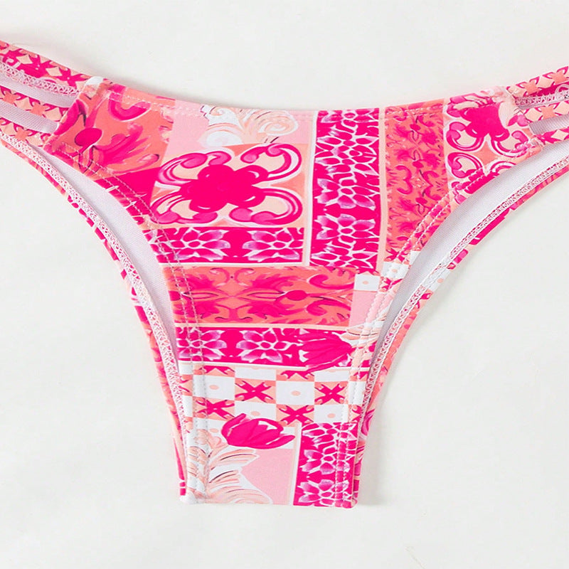 Dame To-delt Bikini-sæt med moderne design Skovae