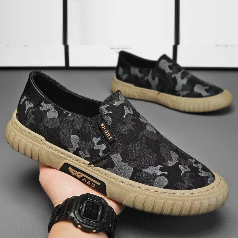 Dame slip-on sneakers med slidstærkt overmateriale og skridsikker ydersål Stilla