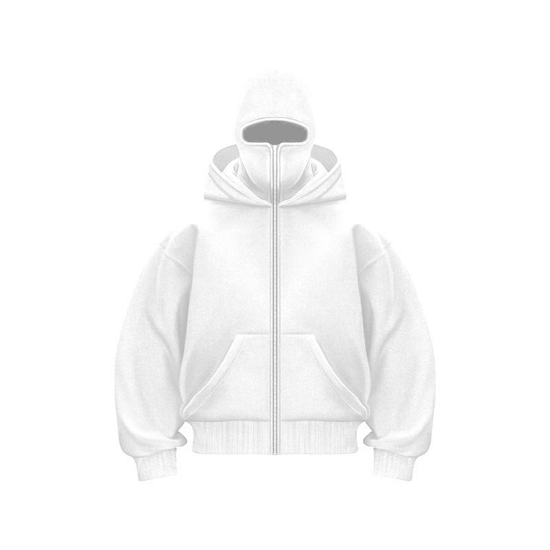 Kvinders hoodie med innovativt design og praktisk lynlås Skovae