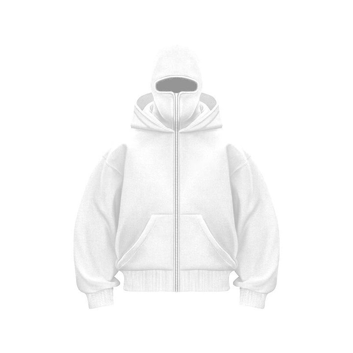 Kvinders hoodie med innovativt design og praktisk lynlås Skovae