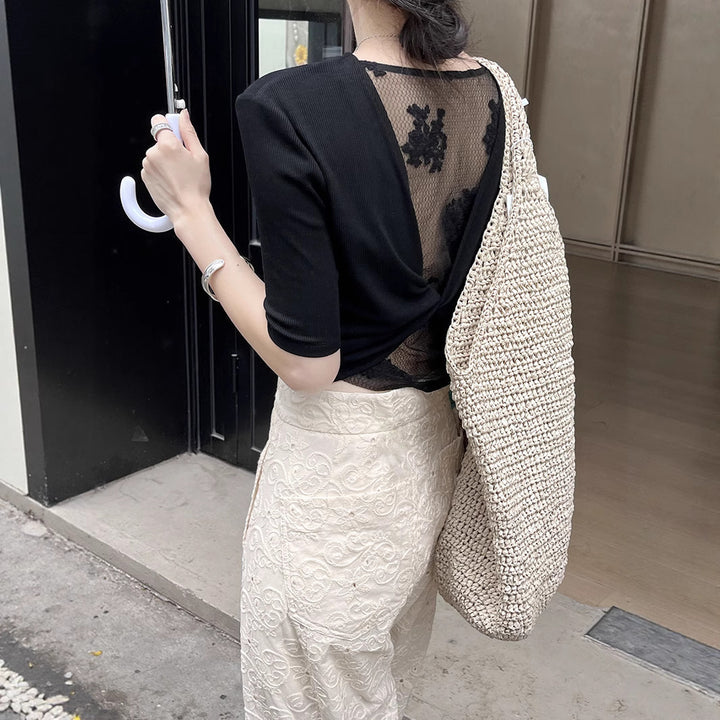 Dame elegant bomuldsbukser Stilla