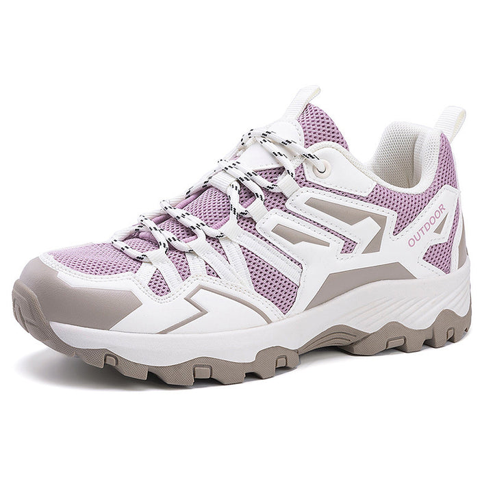 Herrer nan robust Trail- og vandresneaker med multiterræn-profilsole, åndbart mesh-overdel og forstærket tåhætte Skovae