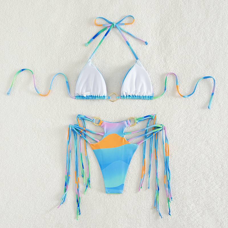 Dame Bikini-sæt med sexy cut-outs og justerbare stropper Stilla