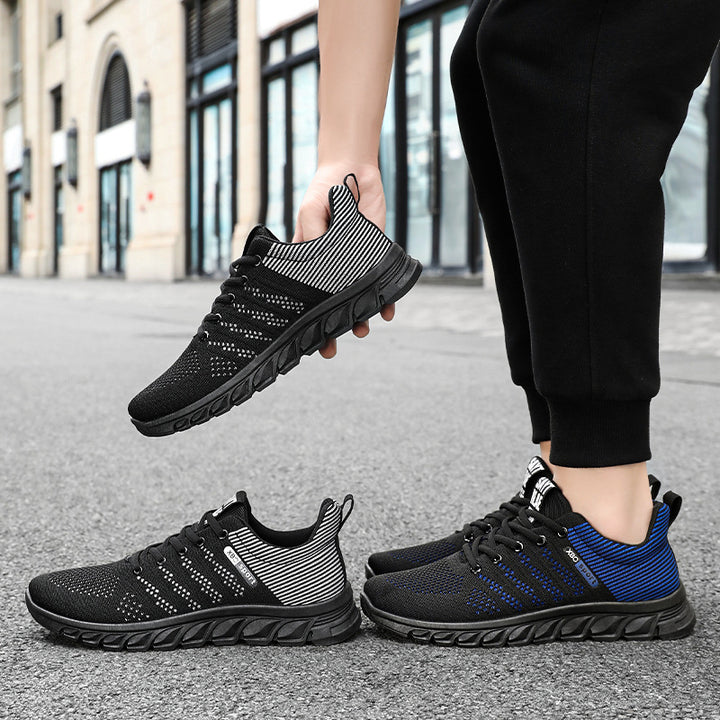 Femme Lettere Sport Sneakers med åndbart strikoverdel og stødabsorberende sål Stilla