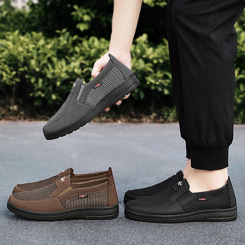 Herrer Åndbare Sport-Slippers med elastisk indgang og fleksibelt sålprofil Stilla
