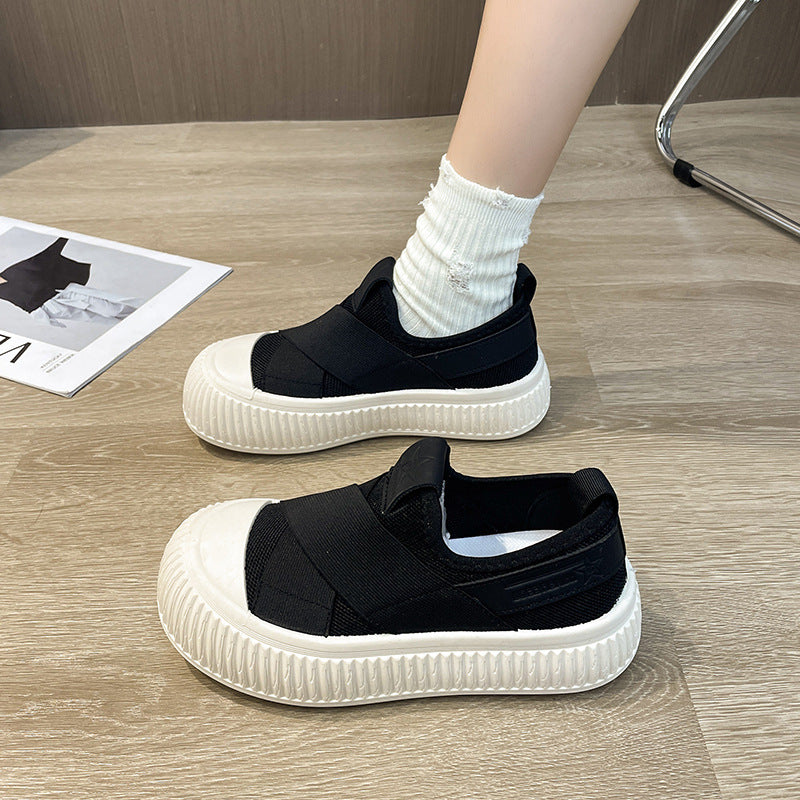 Dame Elegante Slip-On Sneakers med skridsikker sål og blødt overmateriale Stilla