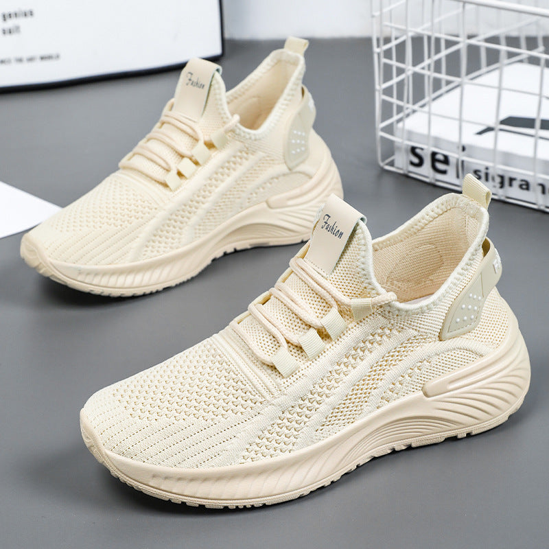 Femme Lettere Åndbare Sporty Sneakers med Dynamisk Pasform Stilla