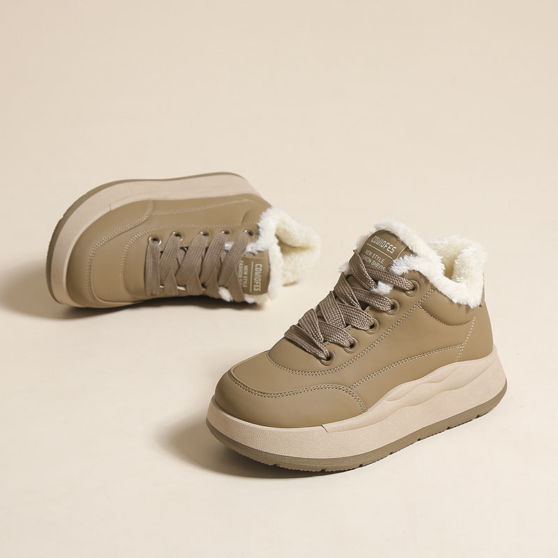 Dame Vinter Sneakers med varm Foring og skridsikker Såle Stilla