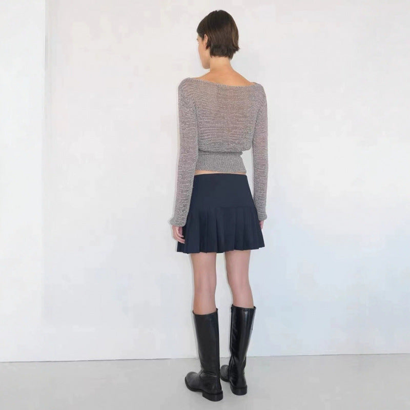 Dame Faldende Mini Nederdel Stilla 1750927201