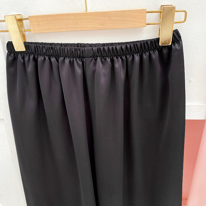 Dame Satin Fritidsbukser Stilla