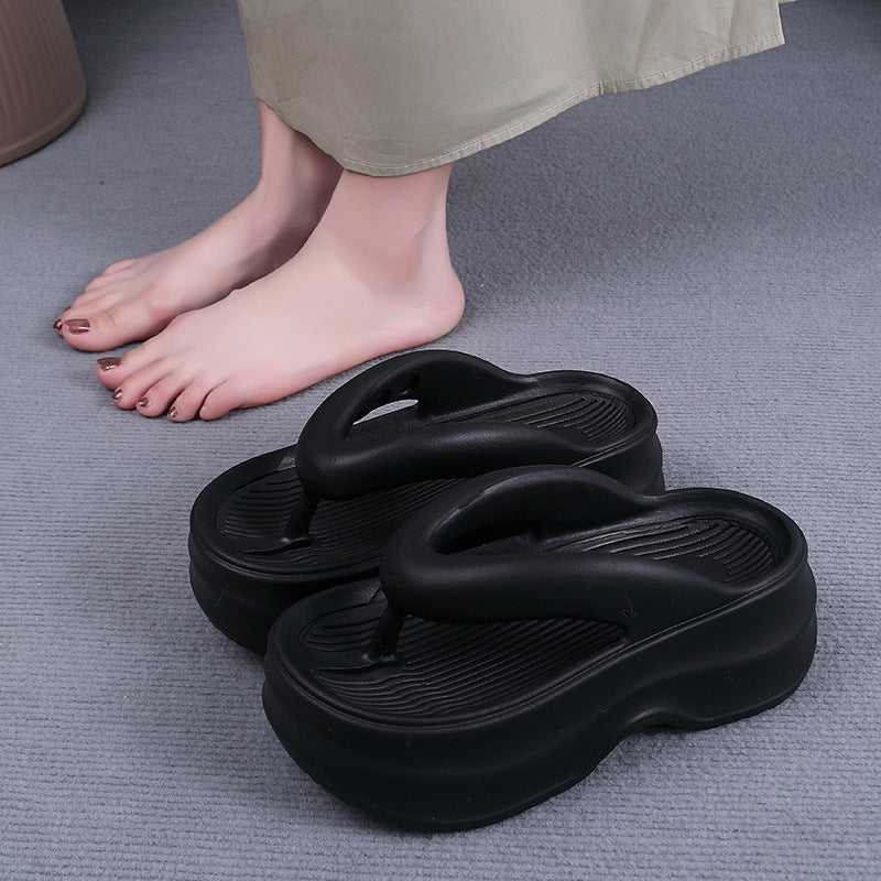 Dame ergonomiske komfort-sandaler med skridsikker sål og fleksibel fodseng Stilla