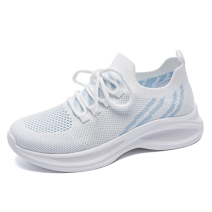 Dame Åndedrætsvenlige Sneakers med fleksibel Sål og moderne Design Stilla