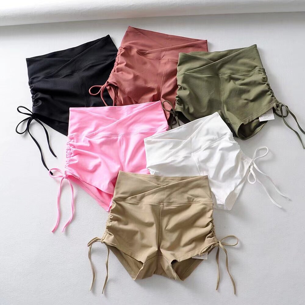Dame sportlige shorts med justerbar snøre og elastisk materiale Stilla