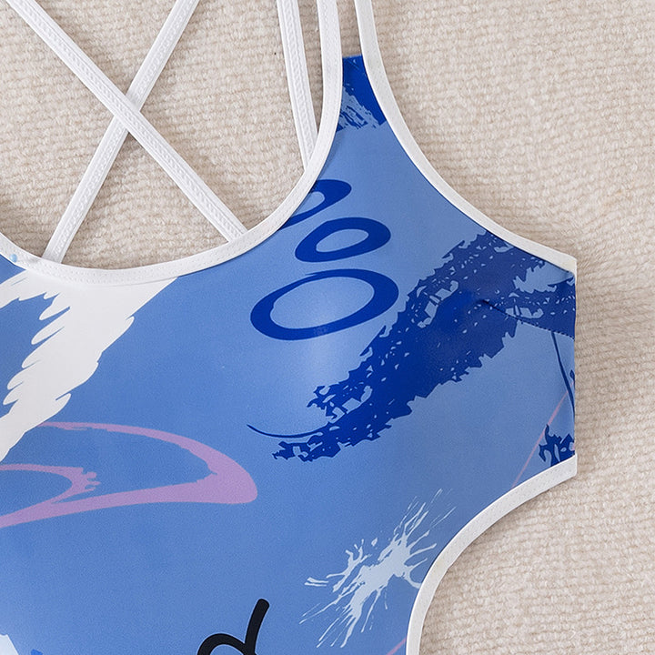 Damer Én-delt Badedragt med trendy cut-out detaljer Skovae