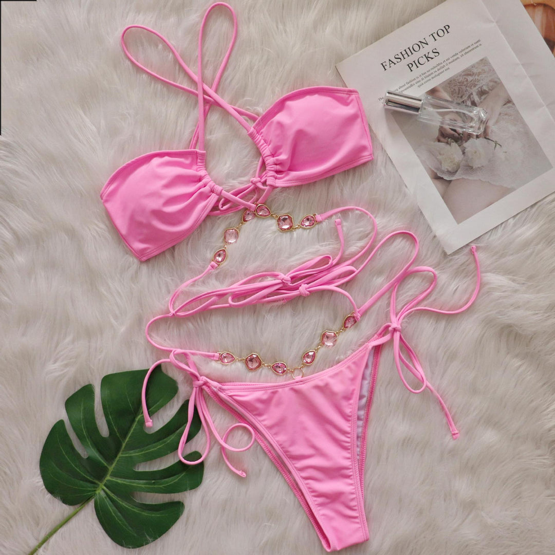 Dame Luxus Cut-Out Bikini Stilla