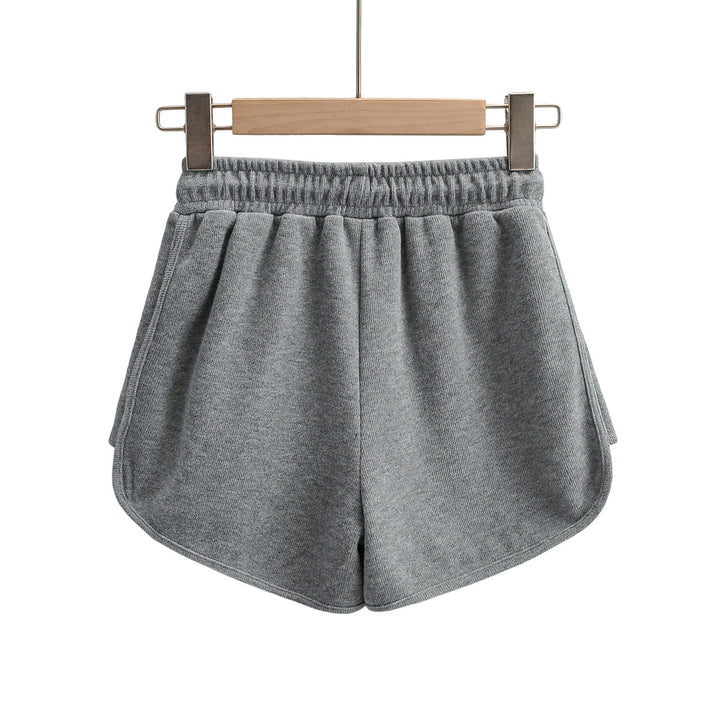 Damer Sportlige fritidsh pants med elastisk talje og sidelommer Stilla