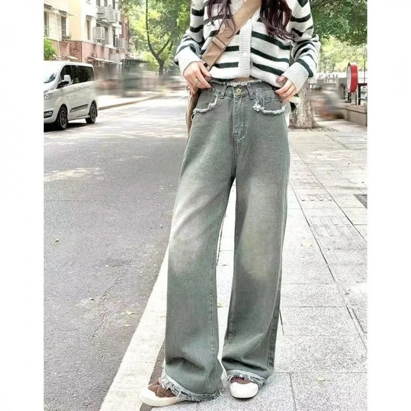 Kvindernes brede jeans Stilla