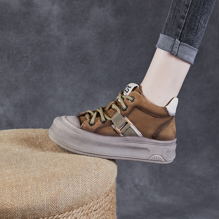 Herrer High-Top Fritid Sneakers med unikt design Stilla