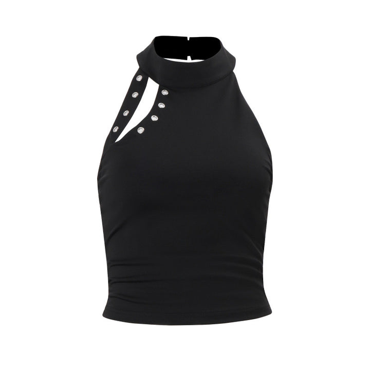 Damen Sportliches Haltertop mit modischen Details Skovae