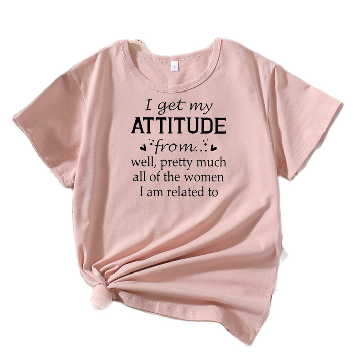 Kvinder Sjove Citater Grafik T-Shirt Stilla
